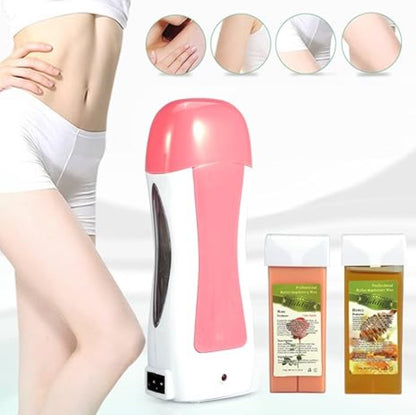 KIT DE CERA DEPILATORIA ROLL-ON – DEPILACIÓN PROFESIONAL EN CASA