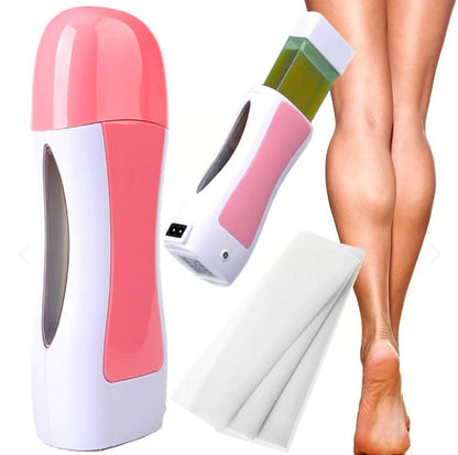 KIT DE CERA DEPILATORIA ROLL-ON – DEPILACIÓN PROFESIONAL EN CASA