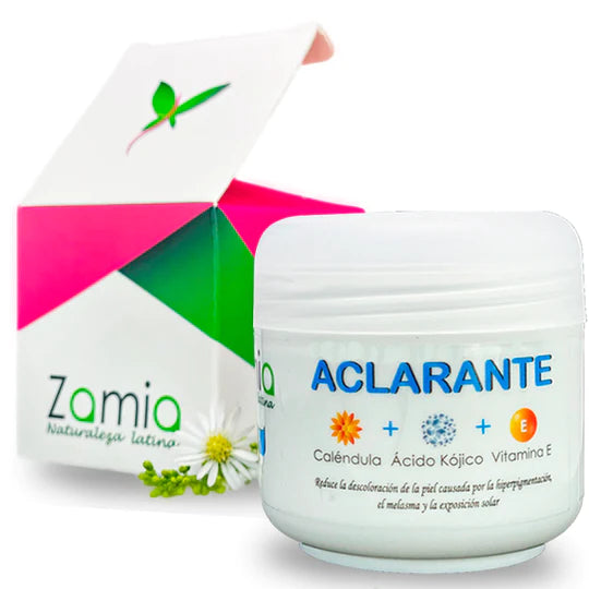 💫 ¡Luce una piel radiante y uniforme hoy mismo con la Crema Aclarante ZAMIA! 💫