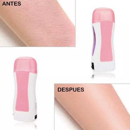 KIT DE CERA DEPILATORIA ROLL-ON – DEPILACIÓN PROFESIONAL EN CASA